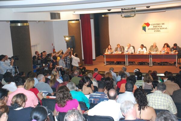 Пресс-конференция, посвященная проведению международной Гаванской книжной ярмарки