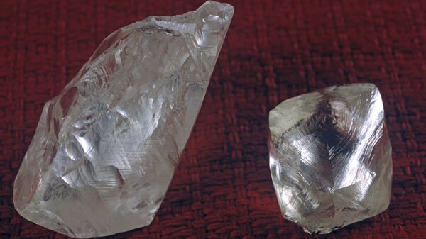 Российские алмазы. Архивное фото