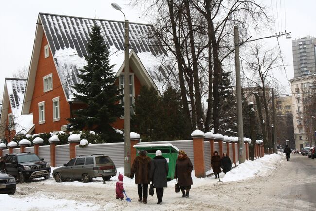 Поселок Сокол на севере Москвы