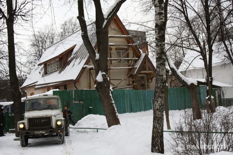 Поселок Сокол на севере Москвы