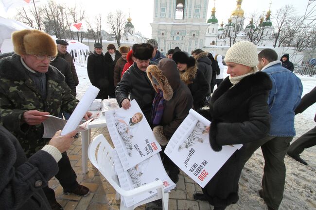 Предвыборная агитация в Киеве