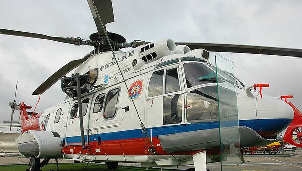 Вертолет Super Puma, архивное фото