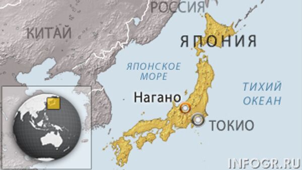 Землетрясение 5,4 в префектуре Нагано. Есть пострадавшие