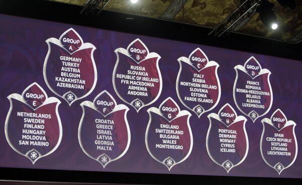 Группы отборочного турнира Евро-2012