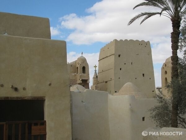 Древнейший в мире монастырь святого Антония Великого в египетской провинции Красное море