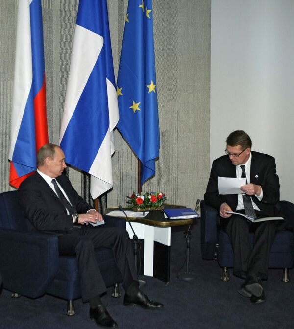 Премьеры РФ и Финляндии обсудят экономическое сотрудничество весной