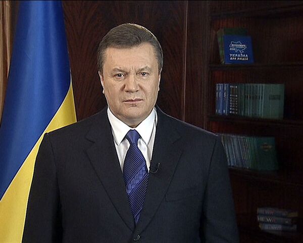 Янукович призвал Тимошенко уйти в отставку и пообещал дружить с Россией 