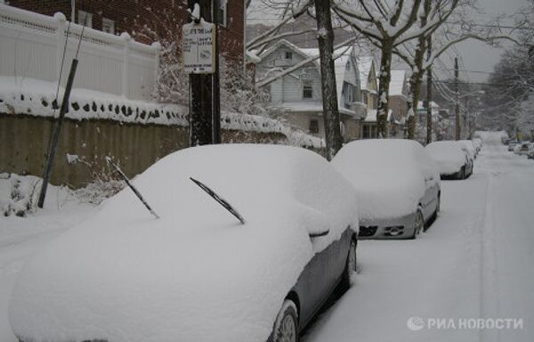 Снегопад в Нью-Йорке 10-11 февраля 2010 года