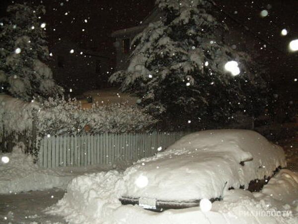 Снегопад в Нью-Йорке 10-11 февраля 2010 года