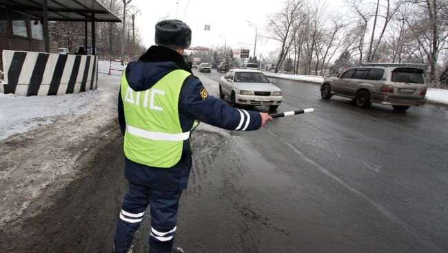 Работа ДПС ГИБДД. Архив