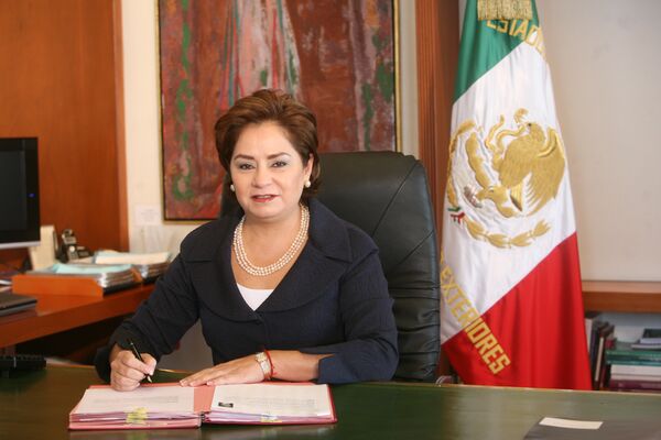 Министр иностранных дел Мексики Патрисия Эспиноса 