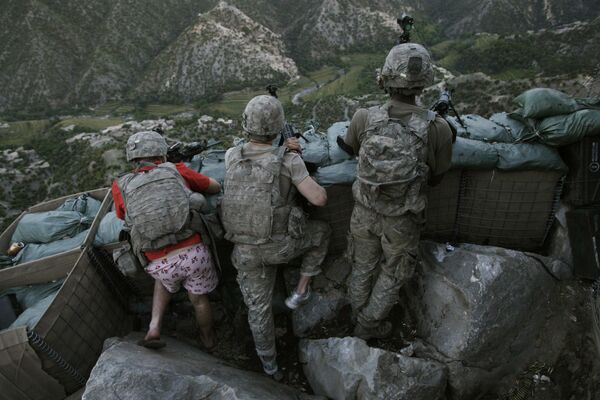 Американские солдаты в Афганистане. Дэвид Гаттенфельдер.