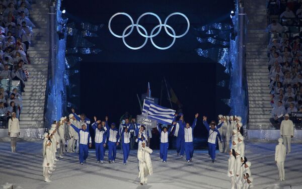 Церемония открытия XXI зимних Олимпийских игр