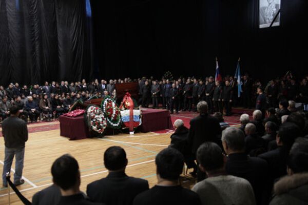 Похороны Олимпийского чемпиона Романа Дмитриева