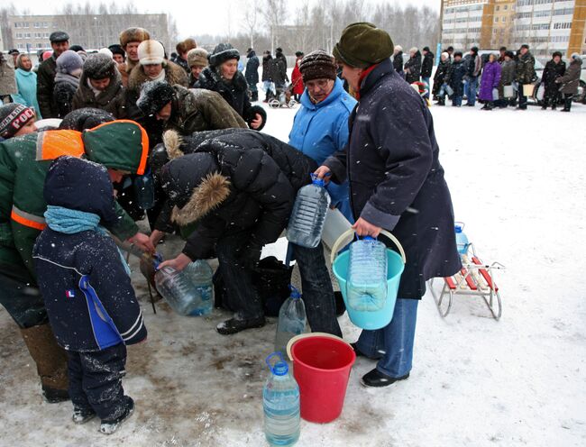 Продолжаются проблемы с водоснабжением в Краснокамске