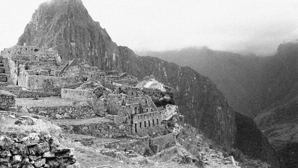 Развалины города инков Мачу-Пикчу