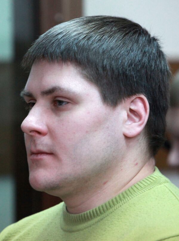 Бывший милиционер Роман Жиров, сбивший насмерть беременную женщину в мае 2009 года. Архив