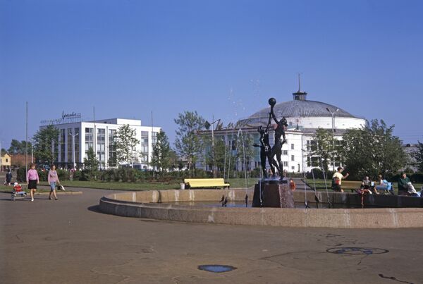 Площадь Труда в Ярославле. Архив