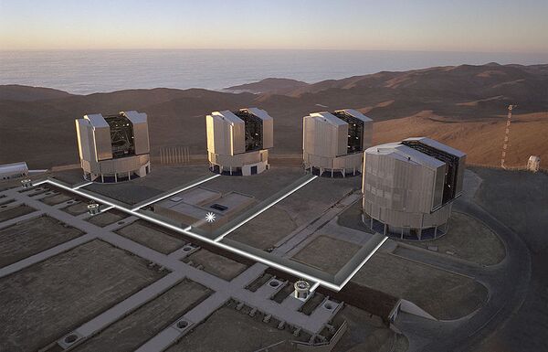 Телескопы VLT - Very Large Telescope