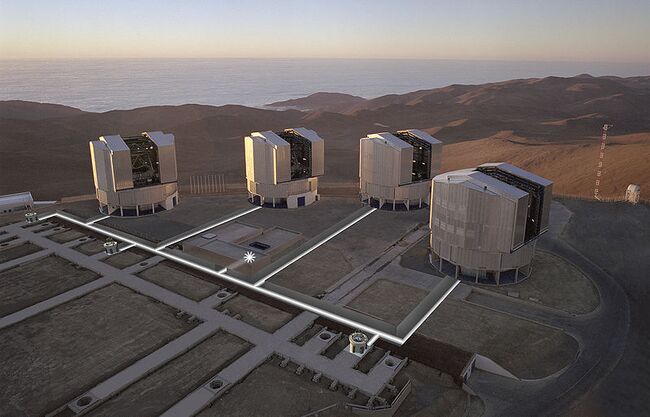 Телескопы VLT (Very Large Telescope). Архив