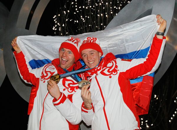 Олимпиада - 2010. Церемония награждения по итогам пятого дня Олимпиада - 2010. Церемония награждения по итогам пятого дня