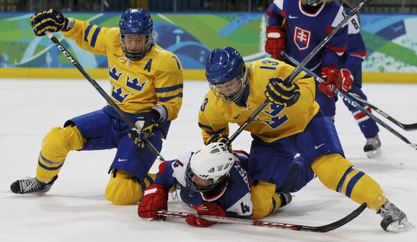 Чехи обыграли словаков на хоккейном олимпийском турнире в Ванкувере
