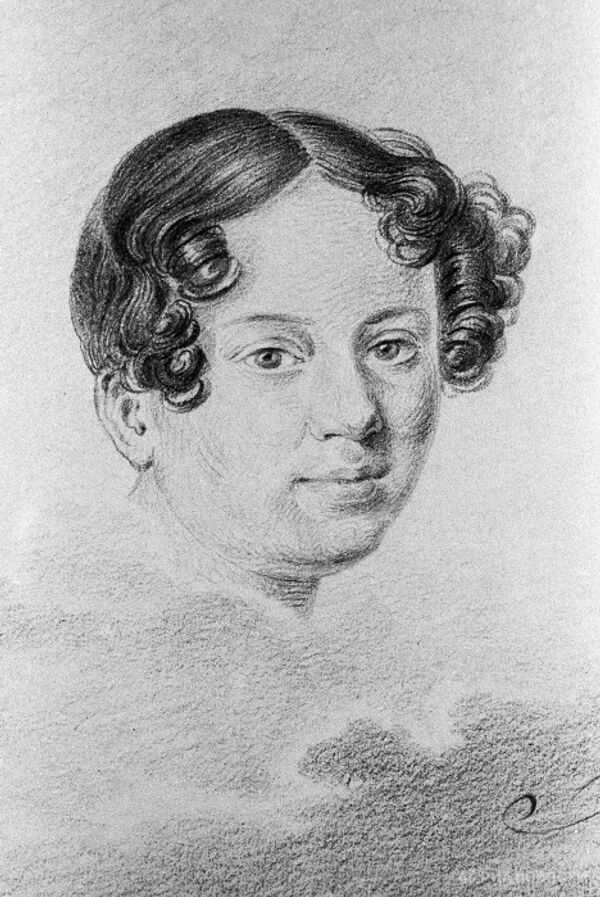 Репродукция портрета Анны Керн