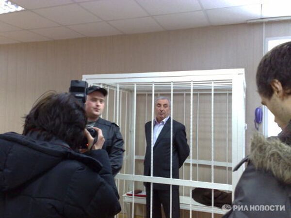 Александр Солодкин-старший в зале суда