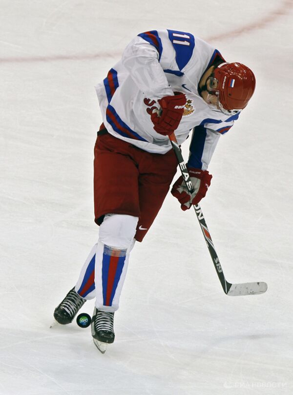 Олимпиада - 2010. Хоккей. Мужчины. Словакия - Россия: 2-1 в серии буллитов