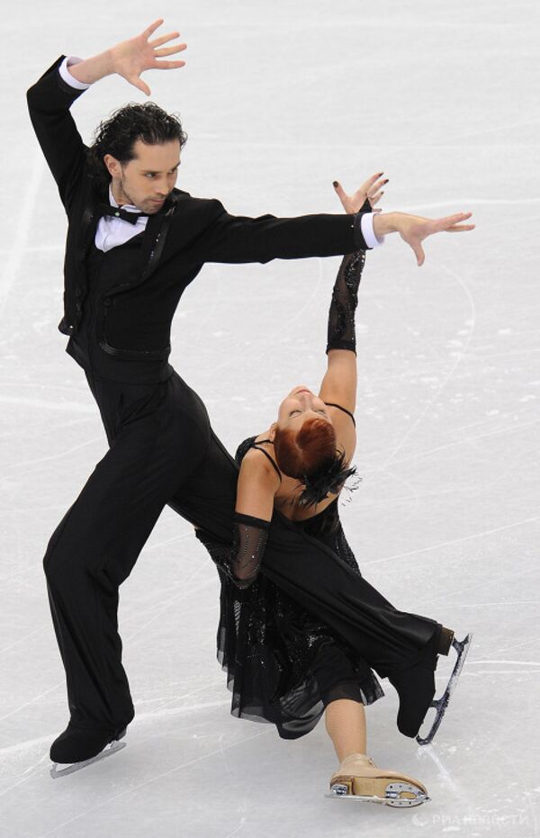 Олимпиада - 2010. Фигурное катание. Спортивные танцы на льду. Обязательный танец