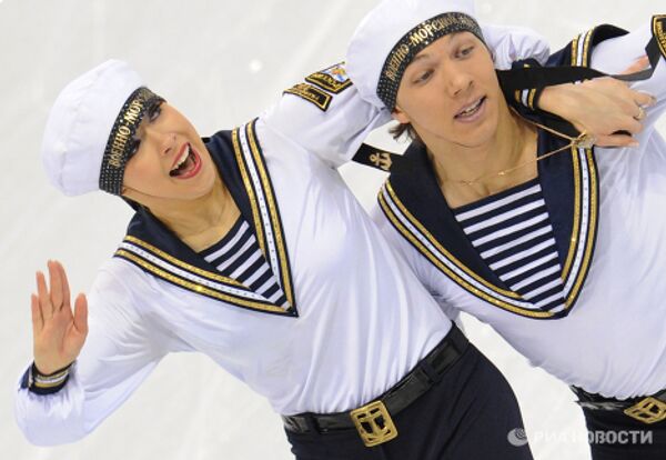 Олимпиада-2010. Фигурное катание. Спортивные танцы на льду. Оригинальный танец