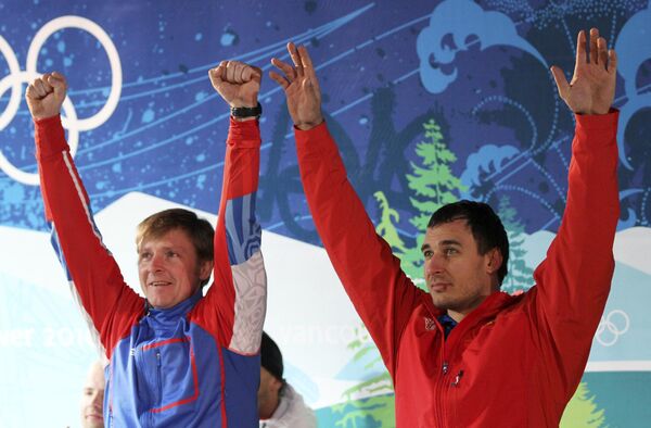 Бобслеисты Зубков и Воевода завоевали бронзу ОИ в соревновании двоек 