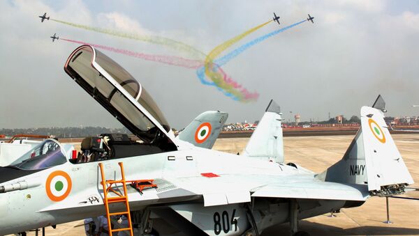 Российские МиГ-29К приняты на вооружение Индии. Архивное фото