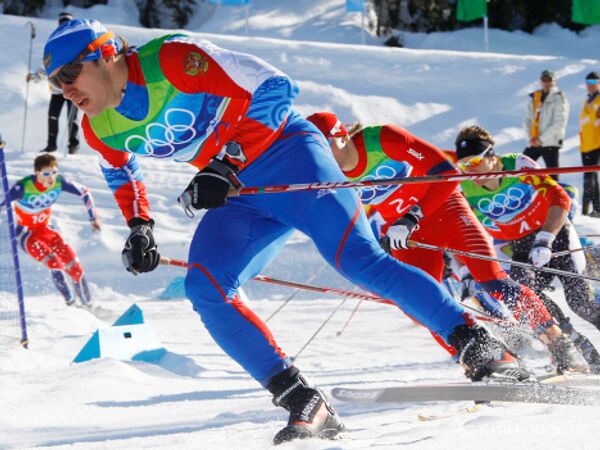 Олимпиада - 2010. Лыжный спорт. Мужчины. Командный спринт. Свободный стиль. Финал