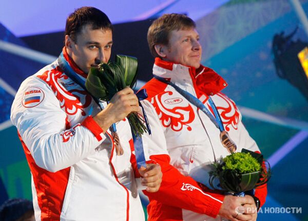 Олимпиада - 2010. Церемония награждения по итогам десятого дня