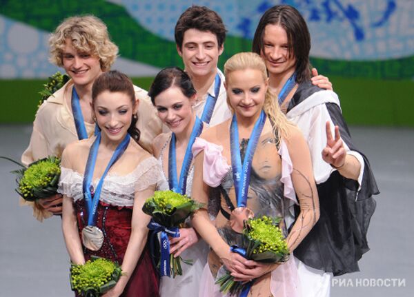 Олимпиада - 2010. Фигурное катание. Спортивные танцы на льду. Произвольный танец
