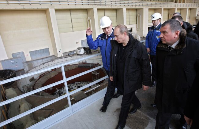 Рабочая поездка премьер-министра РФ Владимира Путина в Республику Хакасия