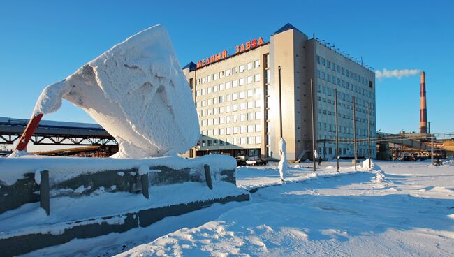 Медный завод ОАО ГМК Норильский никель. Архивное фото