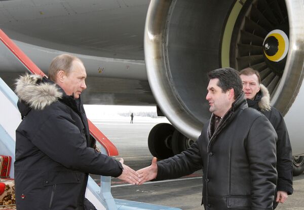 Премьер-министр РФ Владимир Путин прибыл в Тюмень