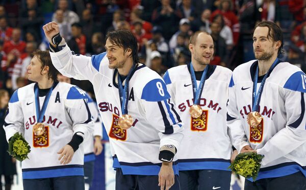 Олимпиада - 2010. Хоккей. Мужчины. Финляндия.