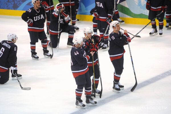 Сборная США по хоккею - серебряный призер Олимпиада - 2010