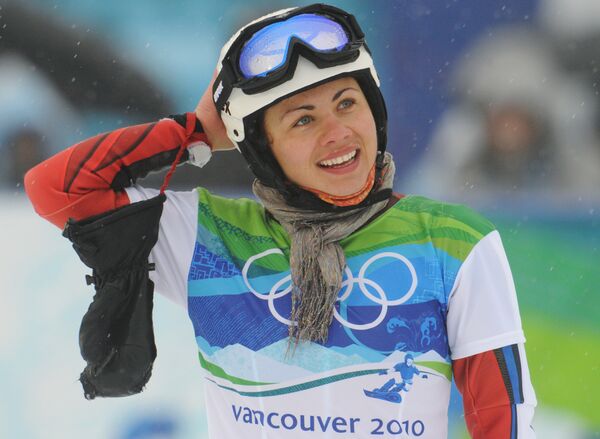 Екатерина Илюхина на Олимпийских играх в Ванкувере