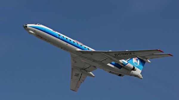 Самолет Ту-134. Архивное фото