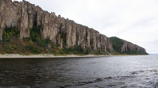 Национальный природный парк Ленские столбы в Якутии. Архивное фото