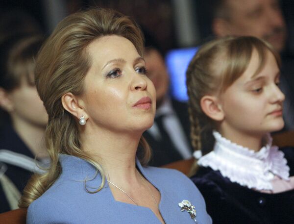 Супруга президента РФ С.Медведева посетила воспитанниц Пансионата Минобороны РФ