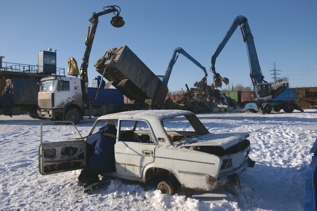 Утилизация старых автомобилей. Архив