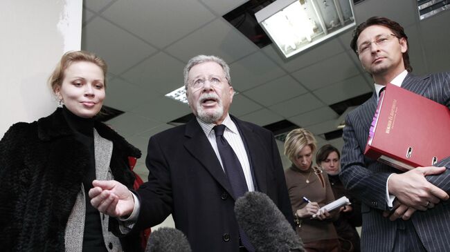 Участники процесса по делу о разделе имущества коллекционера де Буара. Архивное фото