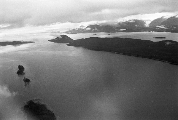Западный берег острова Баранова на Аляске. Архив