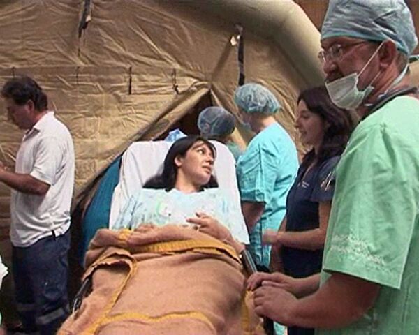 Российские медики оперируют пострадавших в Чили