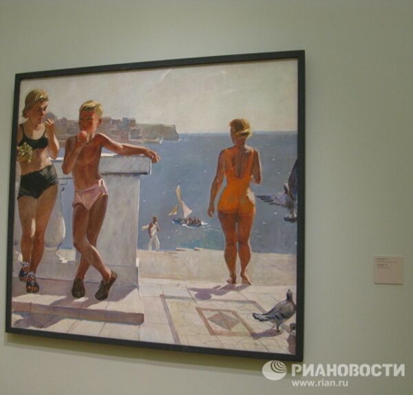 Выставка Александра Дейнеки в Третьяковской галерее на Крымском валу 